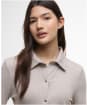 Women's Barbour International Chloe Ribbed Top - Oat