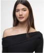 Women's Barbour International Juliana Top - Black