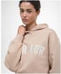 Women's Barbour Northumberland Hoodie - Pale Camel