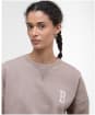 Women's Barbour Elisha Sweatshirt - Military Brown