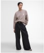 Women's Barbour Elisha Sweatshirt - Military Brown