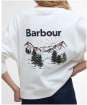Women's Barbour Harper Sweatshirt - Cloud