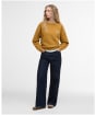 Women's Barbour Harper Sweatshirt - Mustard