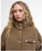 Women's Barbour Mabel Fleece - Military Brown