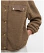 Women's Barbour Mabel Fleece - Military Brown