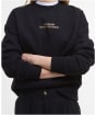 Women's Barbour International Kaia Sweatshirt - Black