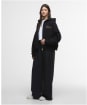 Women's Barbour International Lana Zip Hoodie - Black