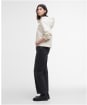 Women's Barbour International Lana Zip Hoodie - Off White