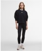 Women's Barbour International Imogen Sweatshirt - Black