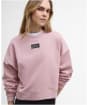 Women's Barbour International Imogen Sweatshirt - Pale Mauve