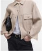 Women's Barbour International Chloe Overshirt - Oat