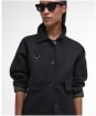 Women's Barbour Leonie Overshirt - Black