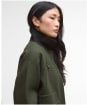 Women's Barbour Leonie Overshirt - Olive