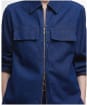 Women's Barbour Arla Denim Overshirt - Rinse Wash Denim