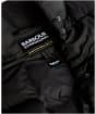 Women's Barbour International San Telmo Quilted Sweater Jacket - Black