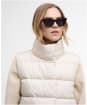 Women's Barbour International San Telmo Quilted Sweater Jacket - Jasmine