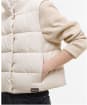 Women's Barbour International San Telmo Quilted Sweater Jacket - Jasmine