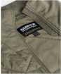 Women's Barbour International Kya Quilted Sweater Jacket - Dusky Khaki