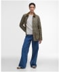 Women's Barbour Beadnell Polarquilt - Military Brown