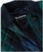 Women's Barbour Loudon Quilted Jacket - Black Watch Tartan