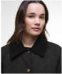 Women's Barbour Anise Quilted Jacket - Black / Ancient 
