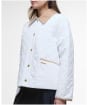 Women's Barbour Anise Quilted Jacket - LINEN WHITE/ANCI