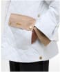 Women's Barbour Corinne Quilted Jacket - LINEN WHITE/ANCI