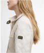 Women's Barbour International Halsey Quilted Jacket - JASMINE/DUSKY KH