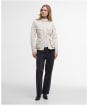 Women's Barbour International Halsey Quilted Jacket - JASMINE/DUSKY KH