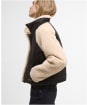 Women's Barbour International Osaka Quilted Jacket - Black / Jasmine