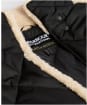 Women's Barbour International Osaka Quilted Jacket - Black / Jasmine