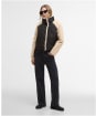 Women's Barbour International Osaka Quilted Jacket - Black / Jasmine