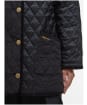 Women's Barbour Meryl Quilted Jacket - Black / Classic Tartan