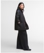 Women's Barbour Meryl Quilted Jacket - Black / Classic Tartan
