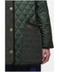 Women's Barbour Meryl Quilted Jacket - Olive / Ancient Tartan