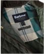 Women's Barbour Meryl Quilted Jacket - Olive / Ancient Tartan