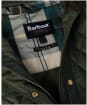 Women's Barbour Hilary Quilted Jacket - Olive / Ancient Tartan