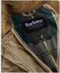 Women's Barbour Martha Quilted Jacket - Military Brown / Ancient Tartan