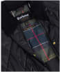 Women's Barbour Martha Quilted Jacket - Black / Classic Tartan