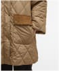 Women's Barbour Elspeth Quilted Jacket - Military Brown / Ancient Tartan