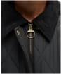 Women's Barbour Meredith Quilted Jacket - Black / Classic Tartan