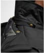 Women's Barbour Meredith Quilted Jacket - Black / Classic Tartan