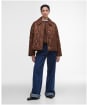 Women's Barbour Bernadette Quilted Jacket - Vicuna / Hessian Tartan