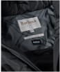 Women's Barbour Freya Puffer Jacket - Black / Onyx Tartan