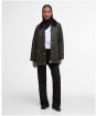 Women's Barbour Modern Beadnell Quilted Jacket - Sage / Ancient Tartan