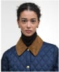 Women's Barbour Icons Modern Liddesdale Quilted Jacket - Navy / Classic