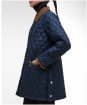 Women's Barbour Icons Modern Liddesdale Quilted Jacket - Navy / Classic