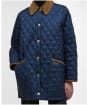 Women's Barbour Icons Modern Liddesdale Quilted Jacket - Navy / Classic