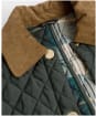 Women's Barbour Over Sized Liddesdale Quilted Jacket - Sage / Ancient Tartan
