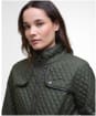 Women's Barbour Dahlia Quilted Jacket - Olive